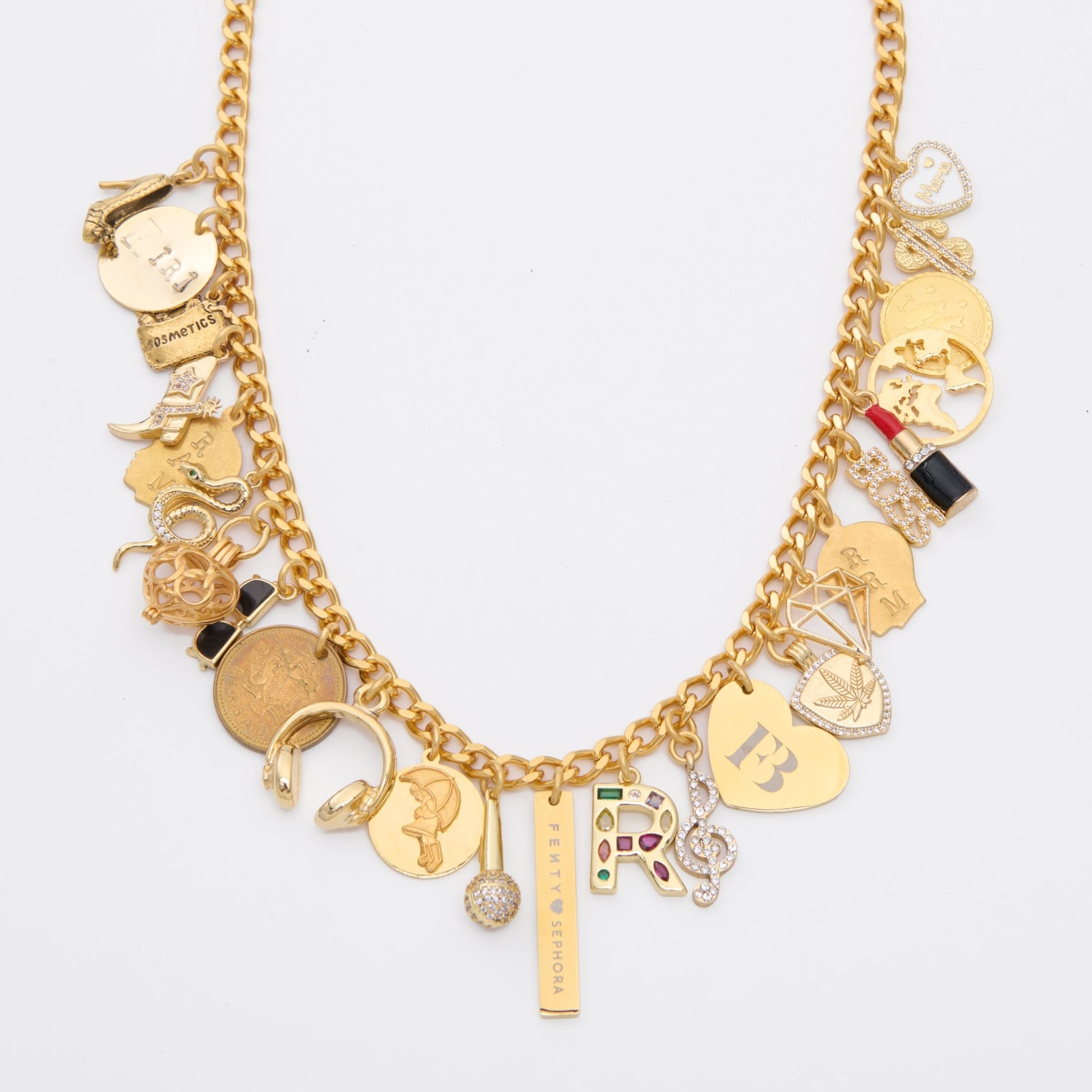 Rihanna Tribute Necklace - John Wind Jewelry
