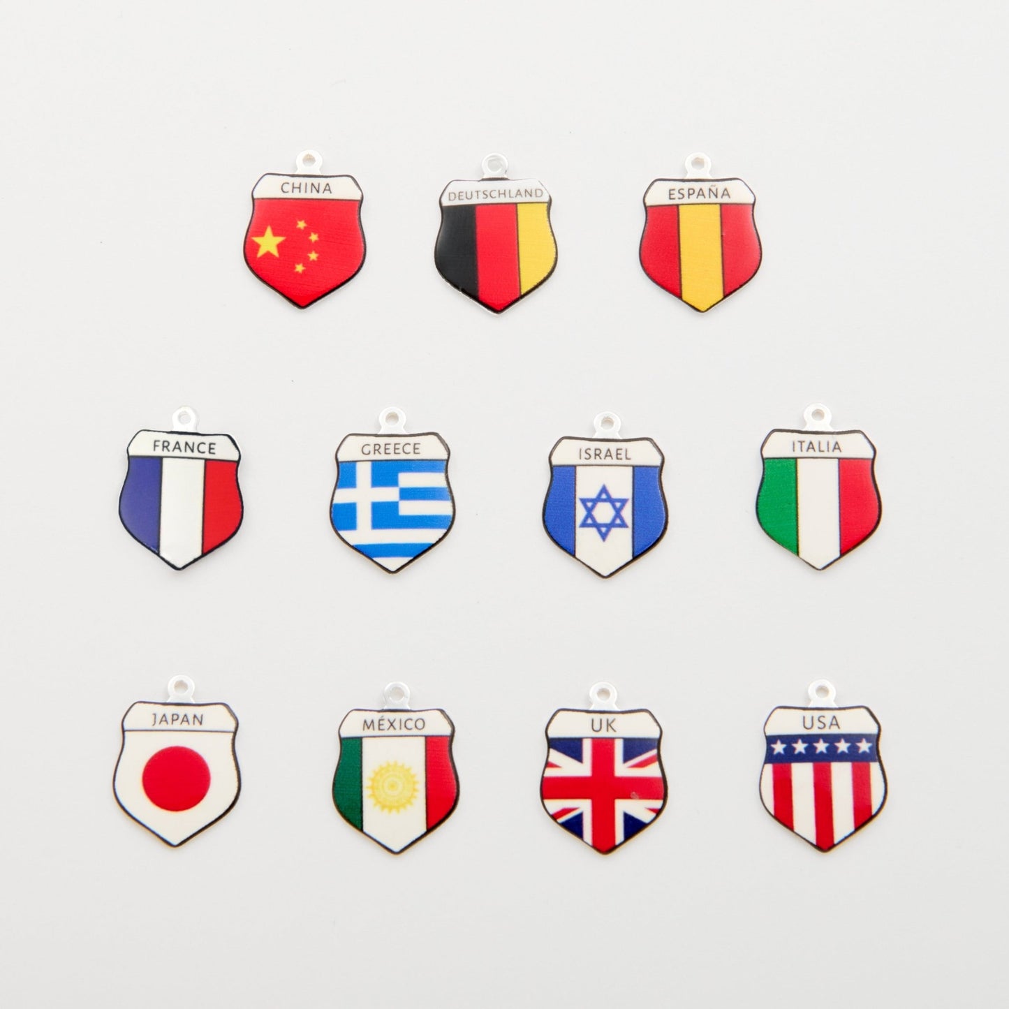 Travel Country Charms - John Wind Jewelry