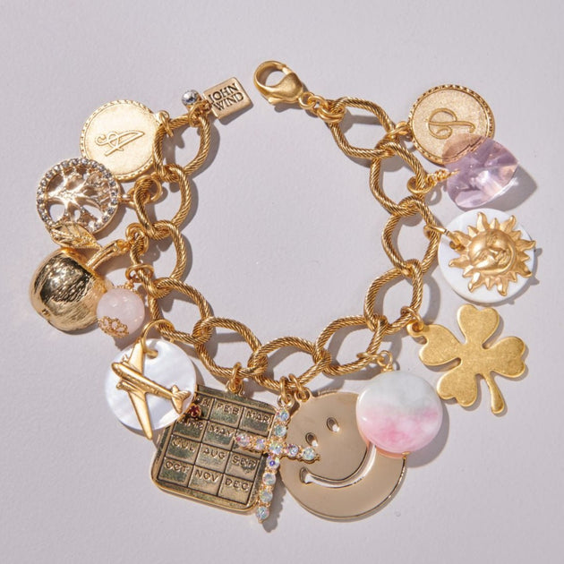 8.25 Women's Best Friend Charm Bracelet – John Wind Jewelry