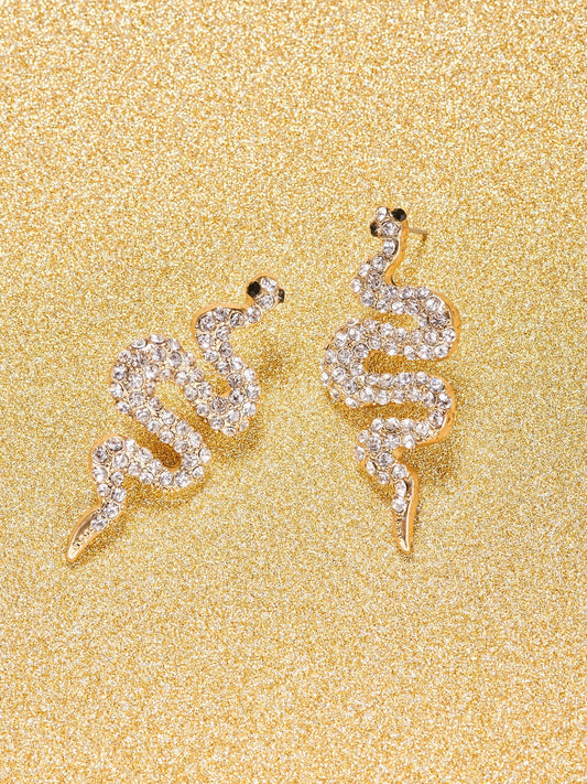 Eve's Snake Earrings - John Wind Maximal Art