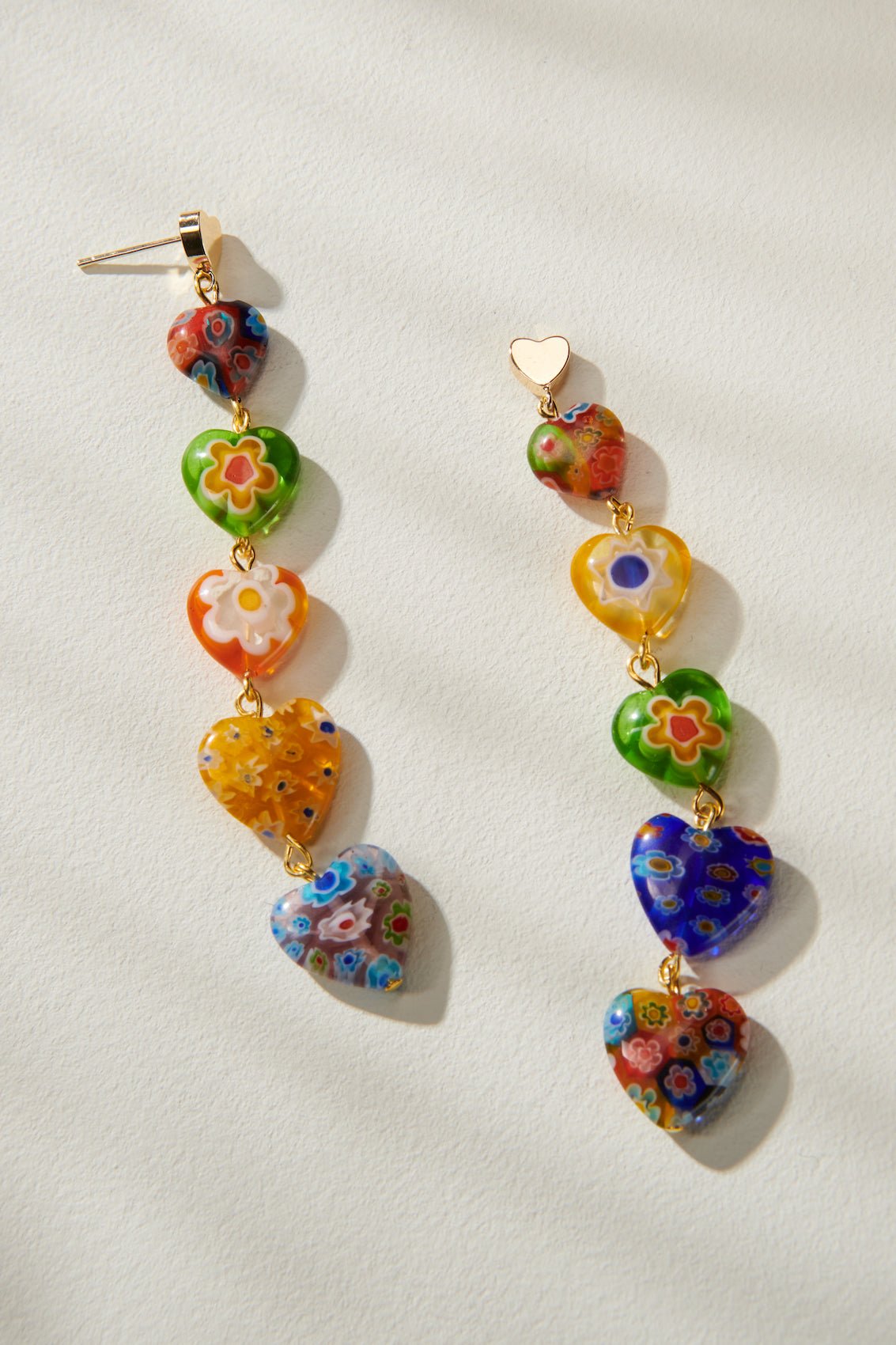 Millefiori Heart Dusters - John Wind Maximal Art