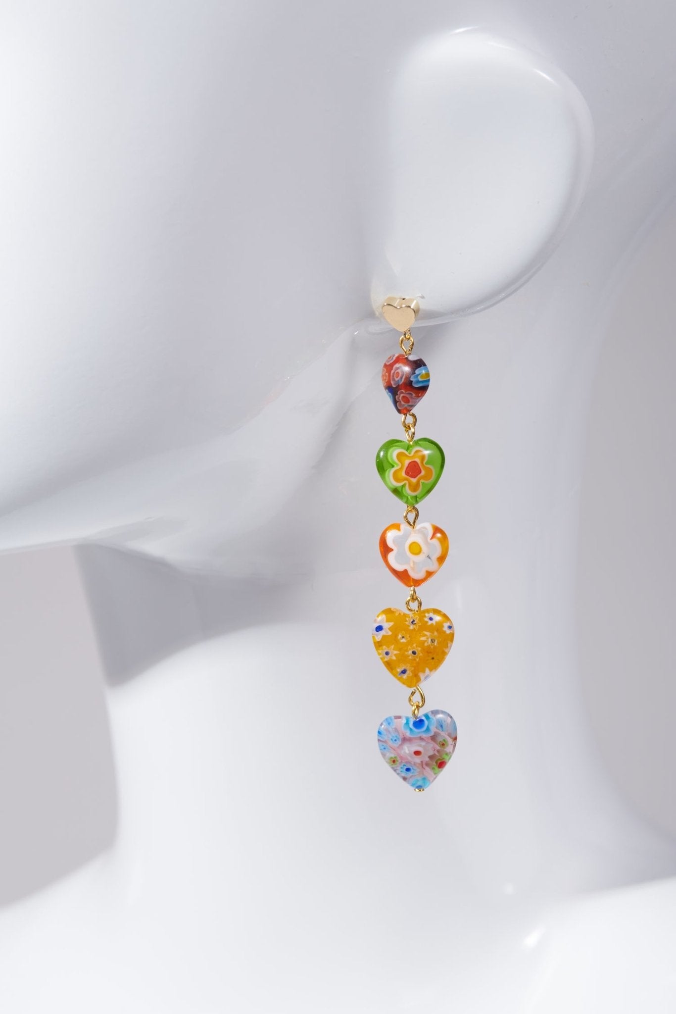 Millefiori Heart Dusters - John Wind Maximal Art