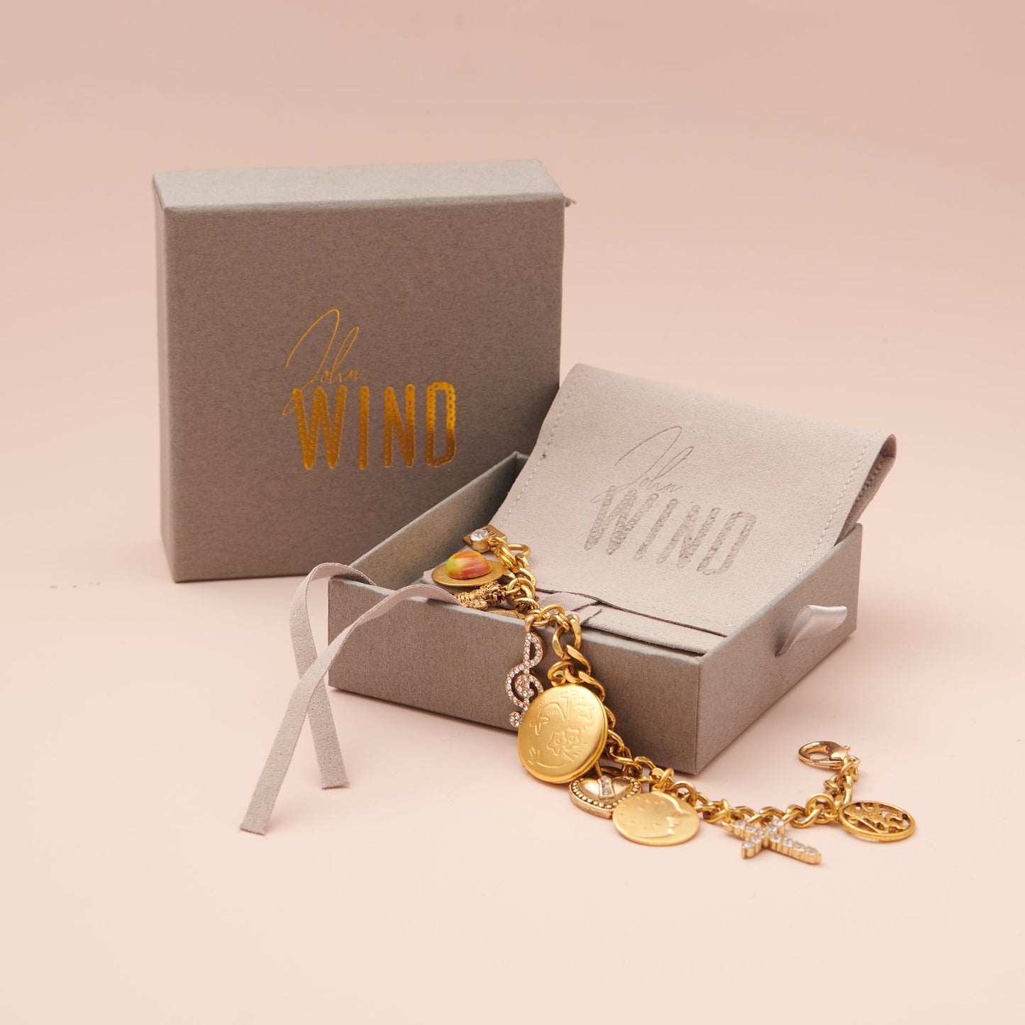 Mini Custom Charm Bracelet - John Wind Maximal Art