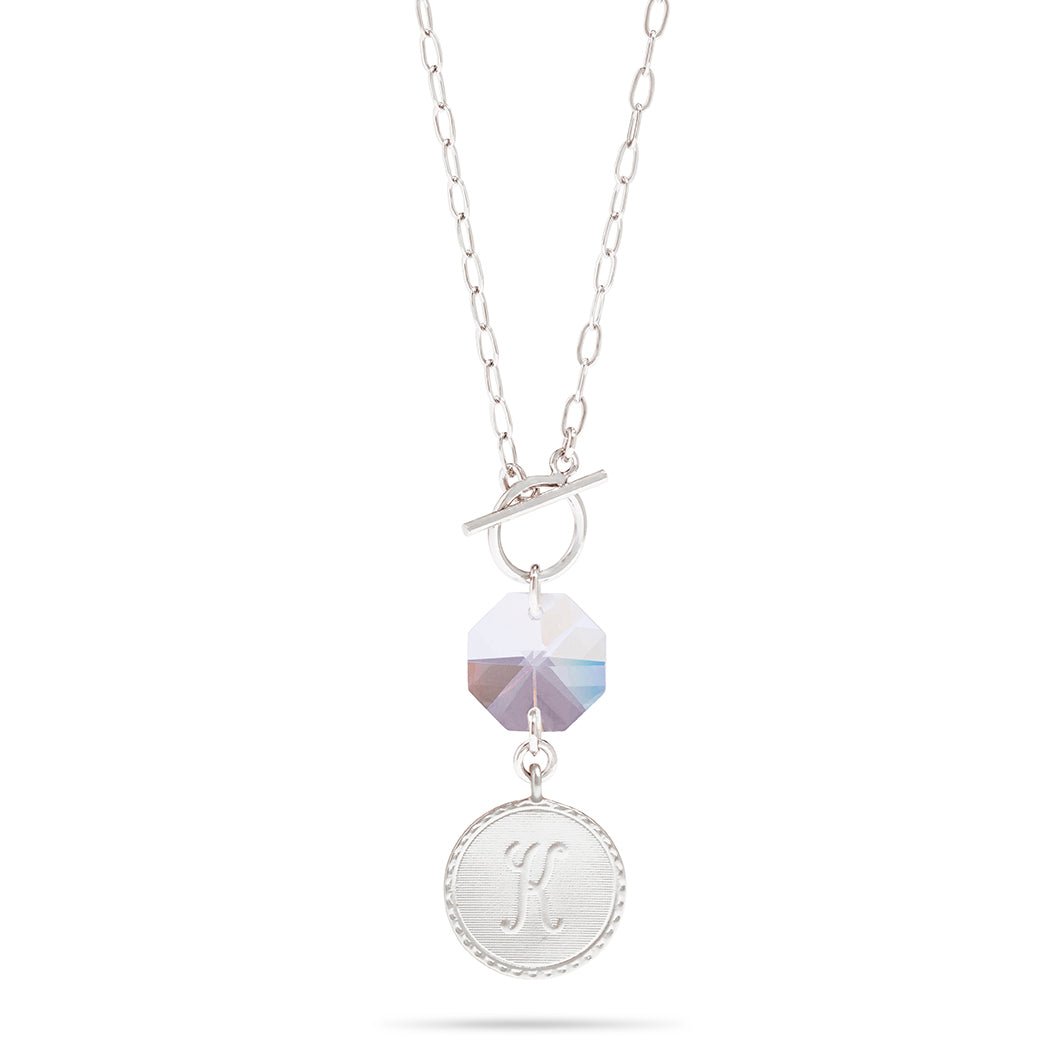 Semi-precious Chandelier Initial Necklace - John Wind Maximal Art