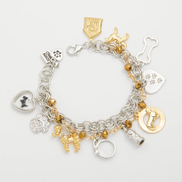 8.25" Women's Best Friend Charm Bracelet - John Wind Jewelry