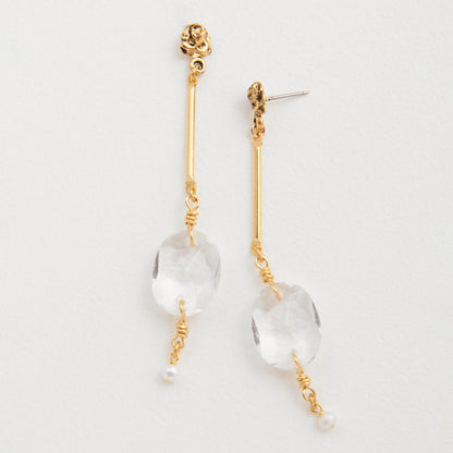Crystal Bauble Earrings - John Wind Jewelry