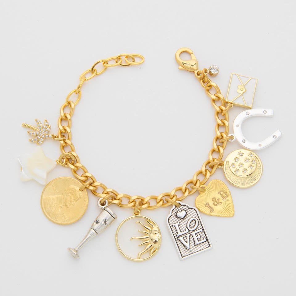 Custom Charm Bracelet - John Wind Jewelry