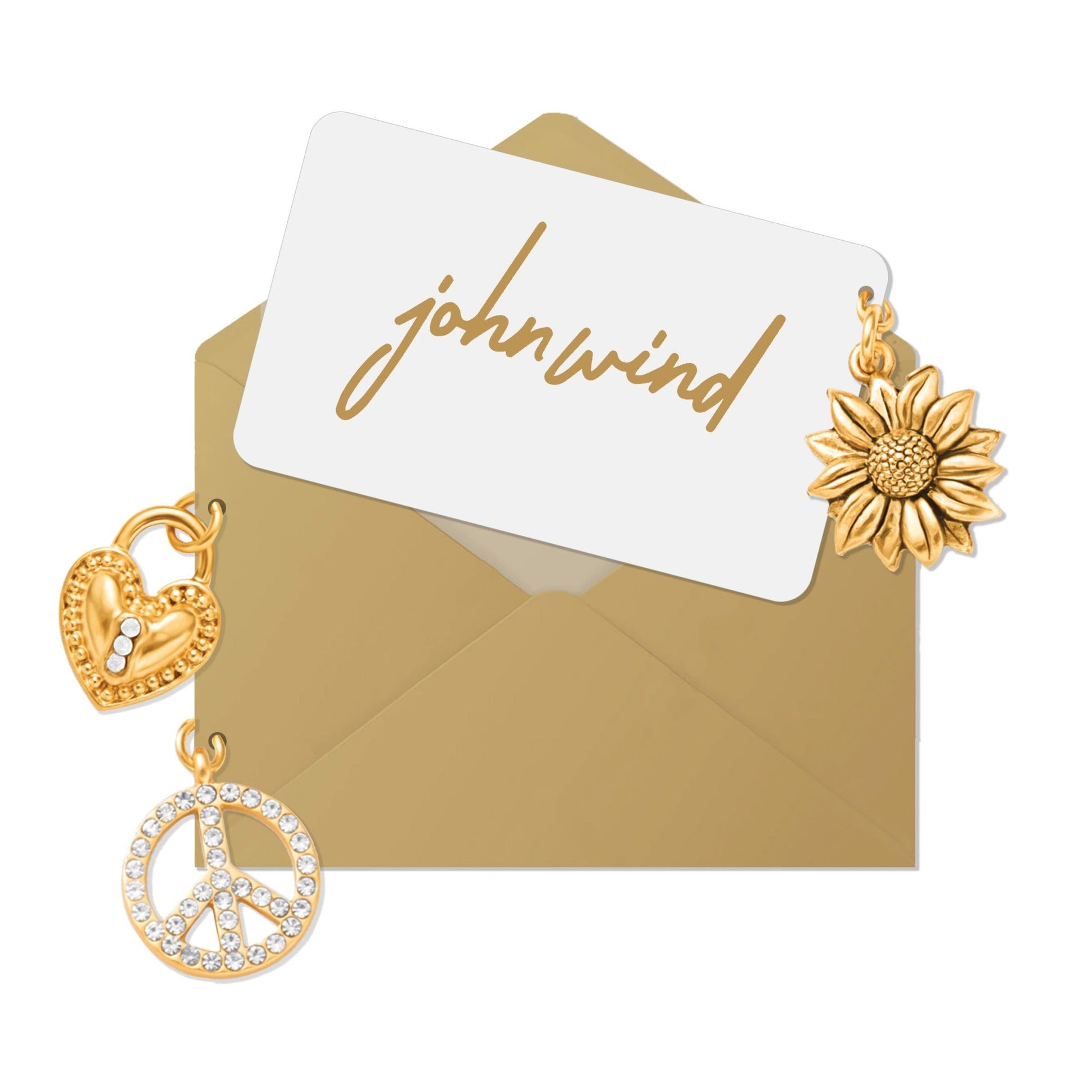 Custom Charm Jewelry Gift Card - John Wind Jewelry