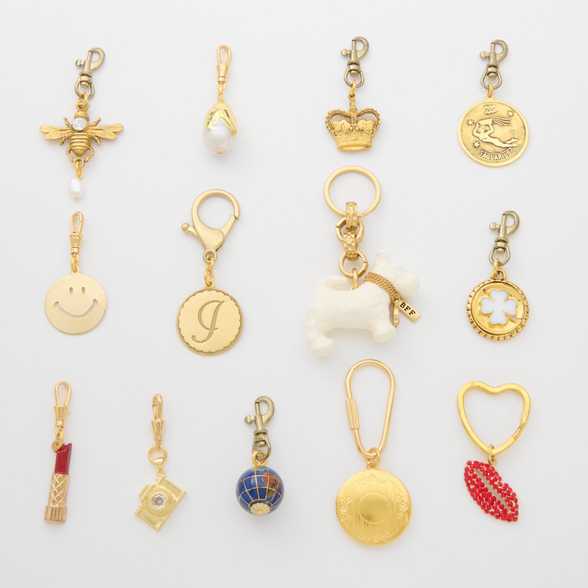 JW Bag Charm Collection - Unique Statement Charms