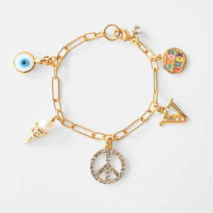 Kid's Custom Charm Bracelet - John Wind Jewelry