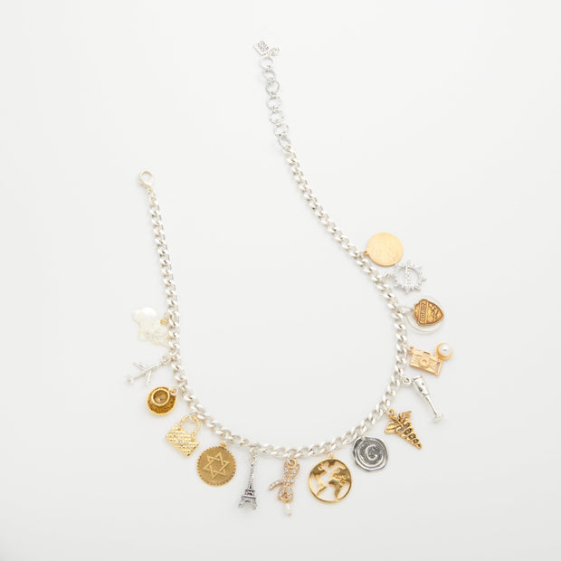 Mini Plus Custom Charm Necklace - John Wind Jewelry