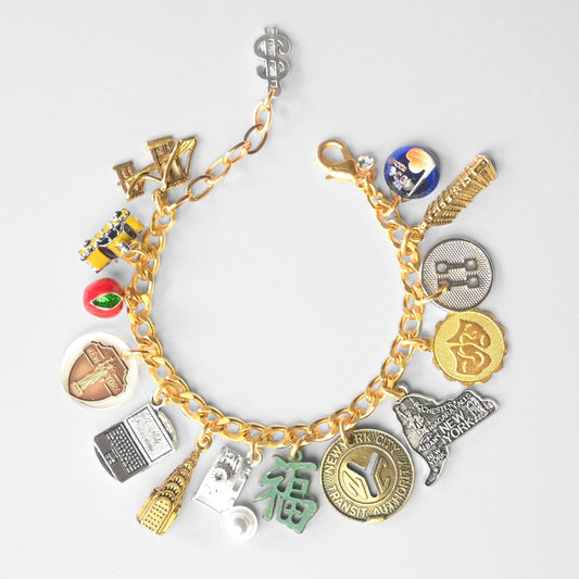 New York, New York Mini Charm Bracelet - John Wind Jewelry