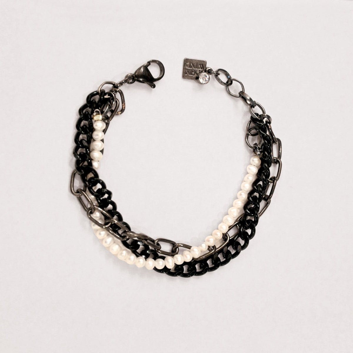 Noir Cluster Bracelet - John Wind Jewelry