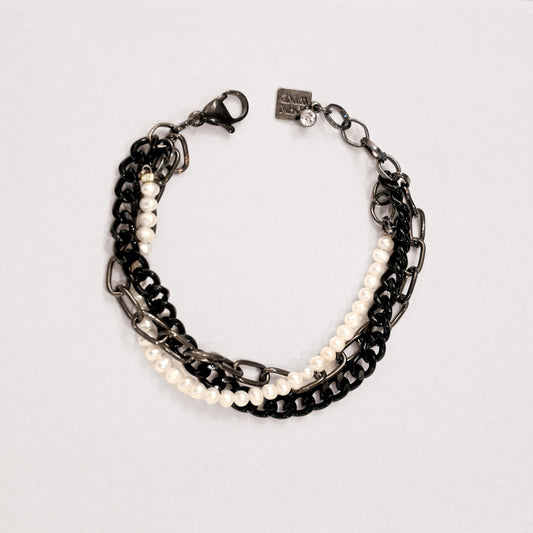 Noir Cluster Bracelet - John Wind Jewelry