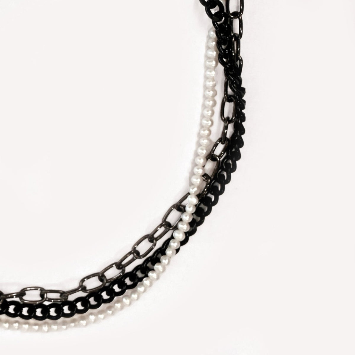 Noir Cluster Necklace - John Wind Jewelry