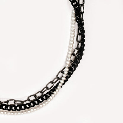 Noir Cluster Necklace - John Wind Jewelry