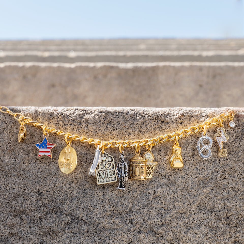 Philly250 Charm Bracelet - John Wind Jewelry