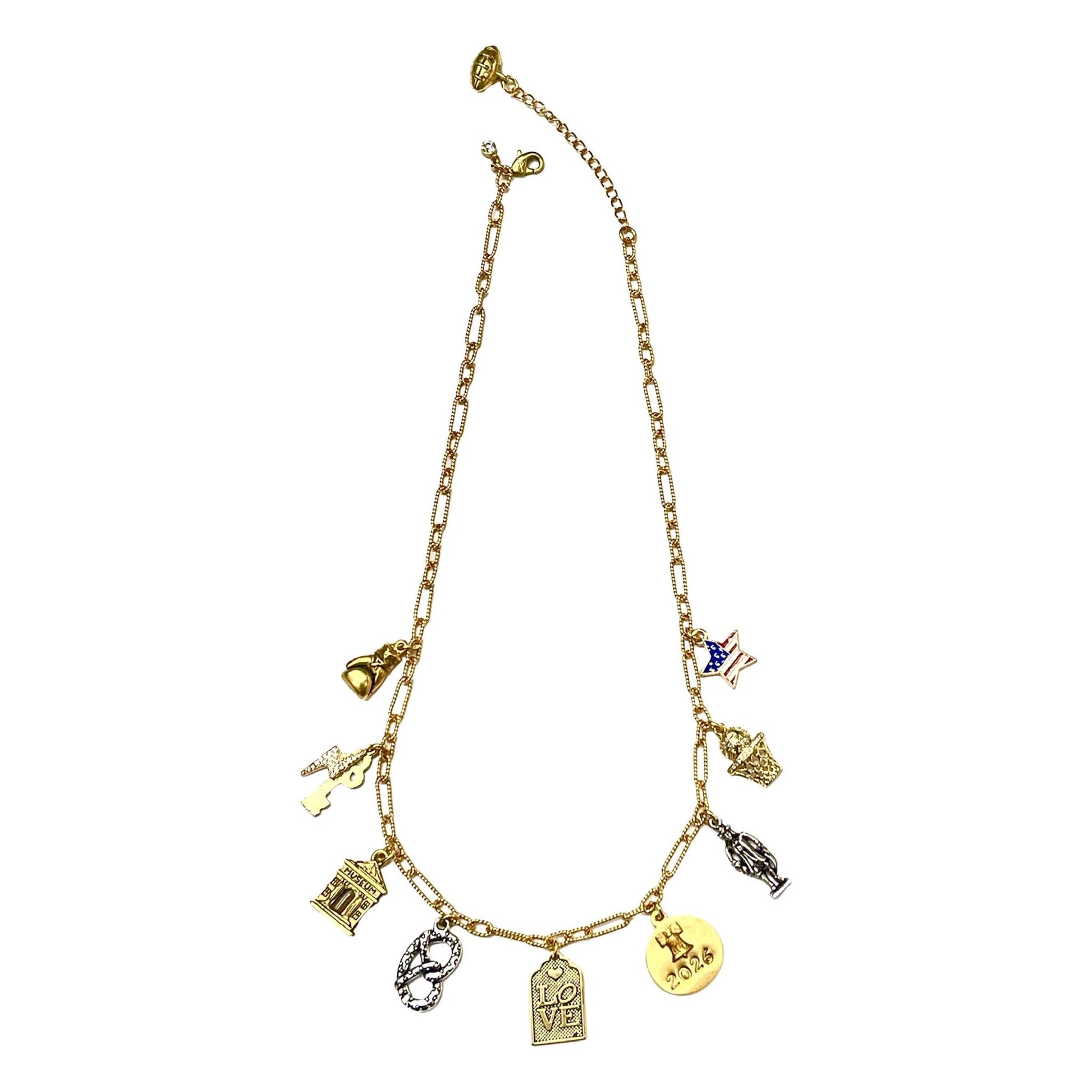 Philly250 Charm Necklace - John Wind Jewelry