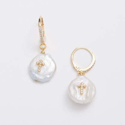 Protection Pearl Earrings - John Wind Jewelry