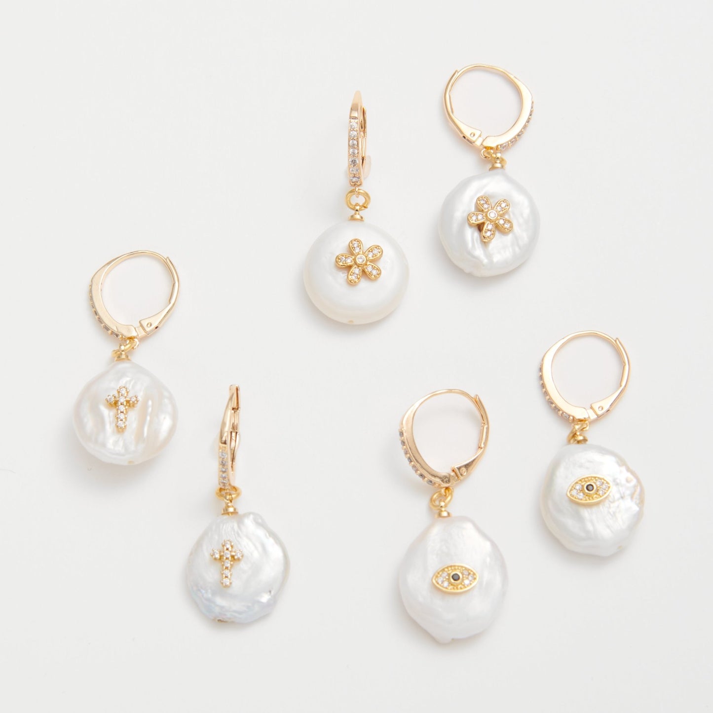 Protection Pearl Earrings - John Wind Jewelry