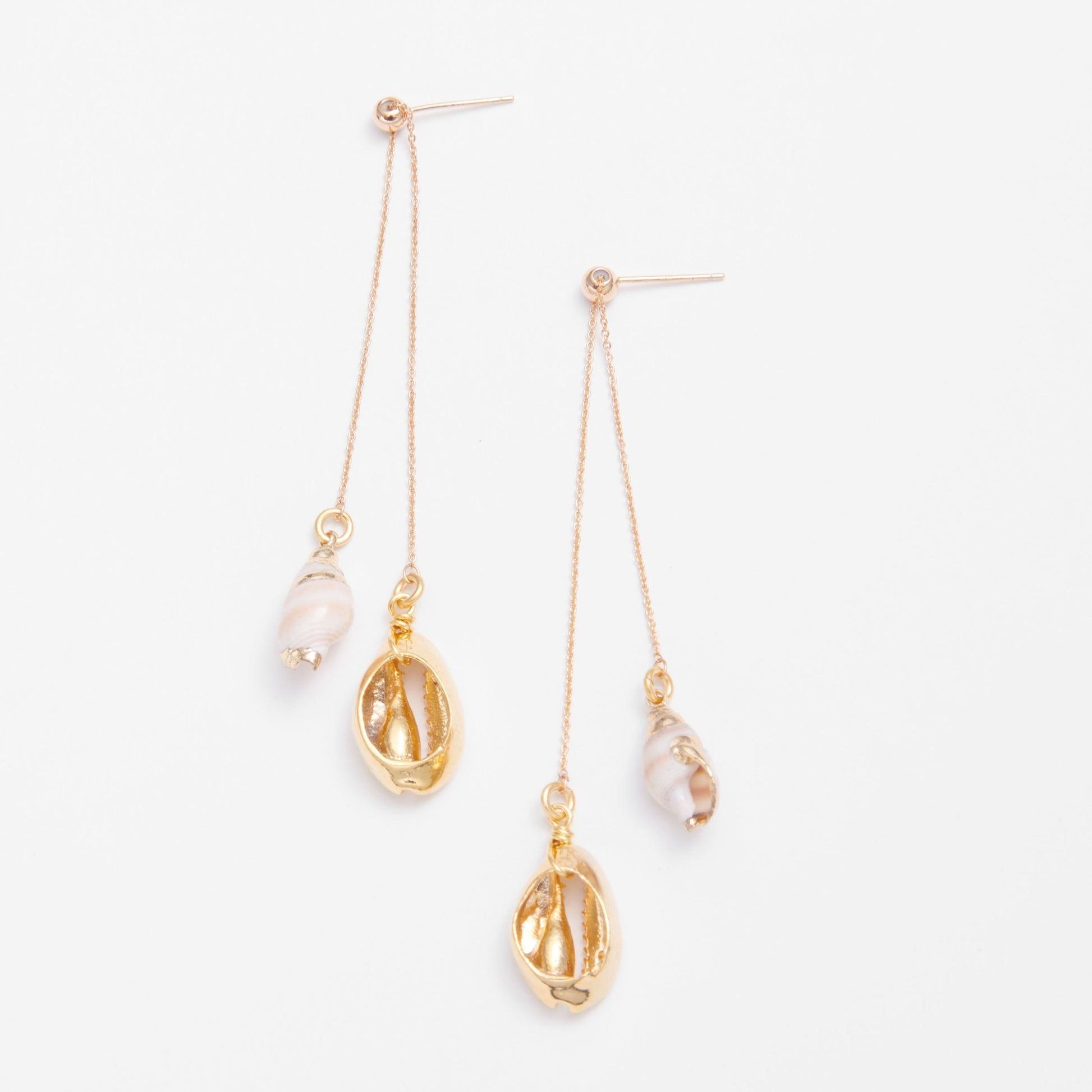 She Sells Sea Shells Earrings - John Wind Jewelry