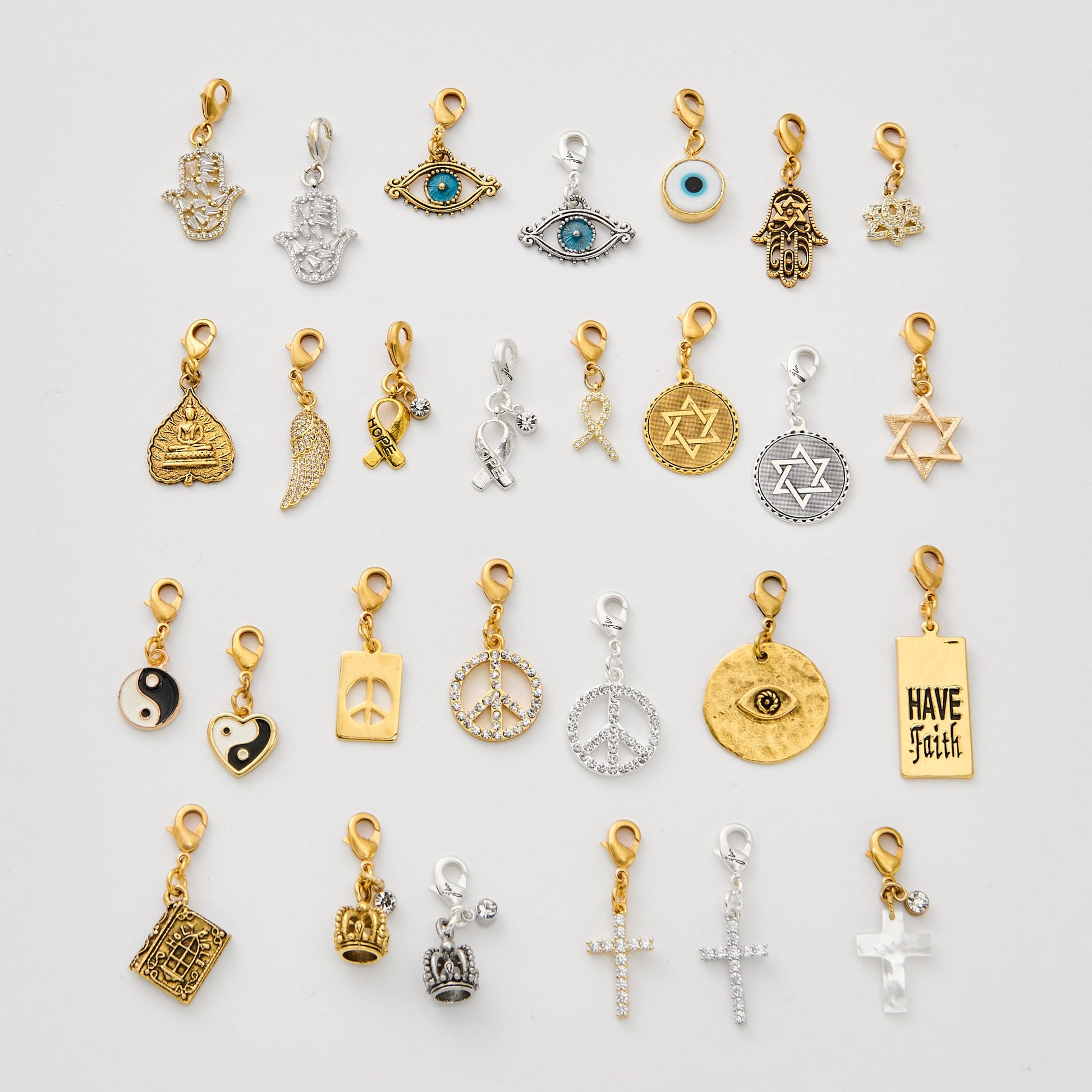 Symbols & Faith Charms - John Wind Jewelry