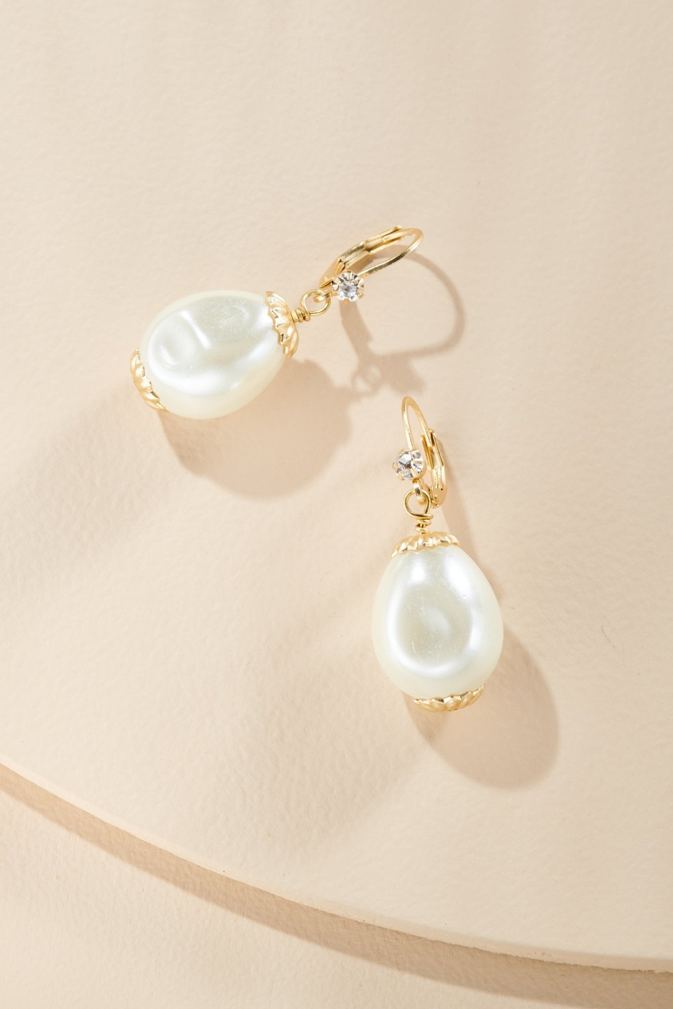 1 1/2" Baroque Pearl Drop Earring - John Wind Maximal Art