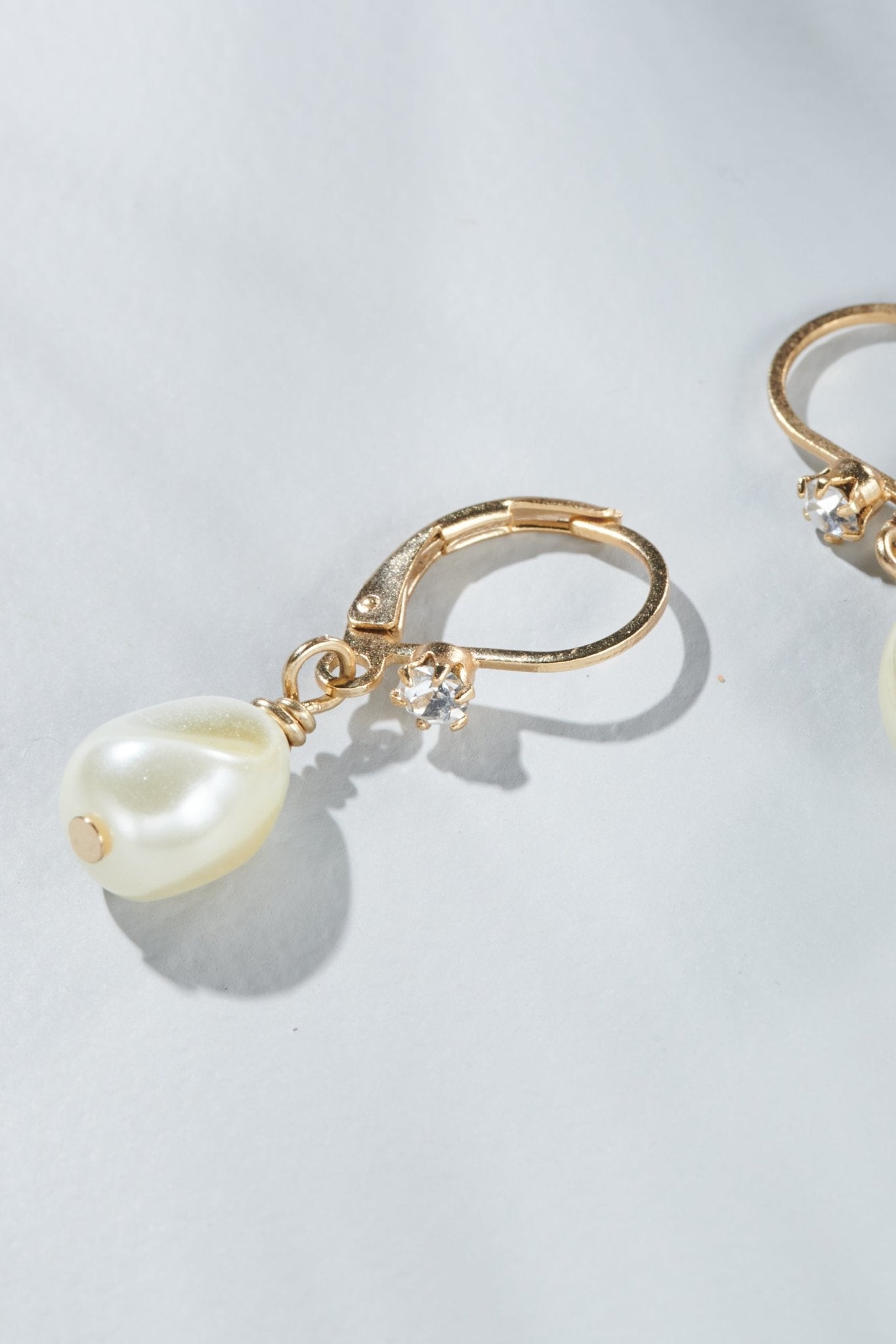 1" Petite Baroque Pearl Earring - John Wind Maximal Art