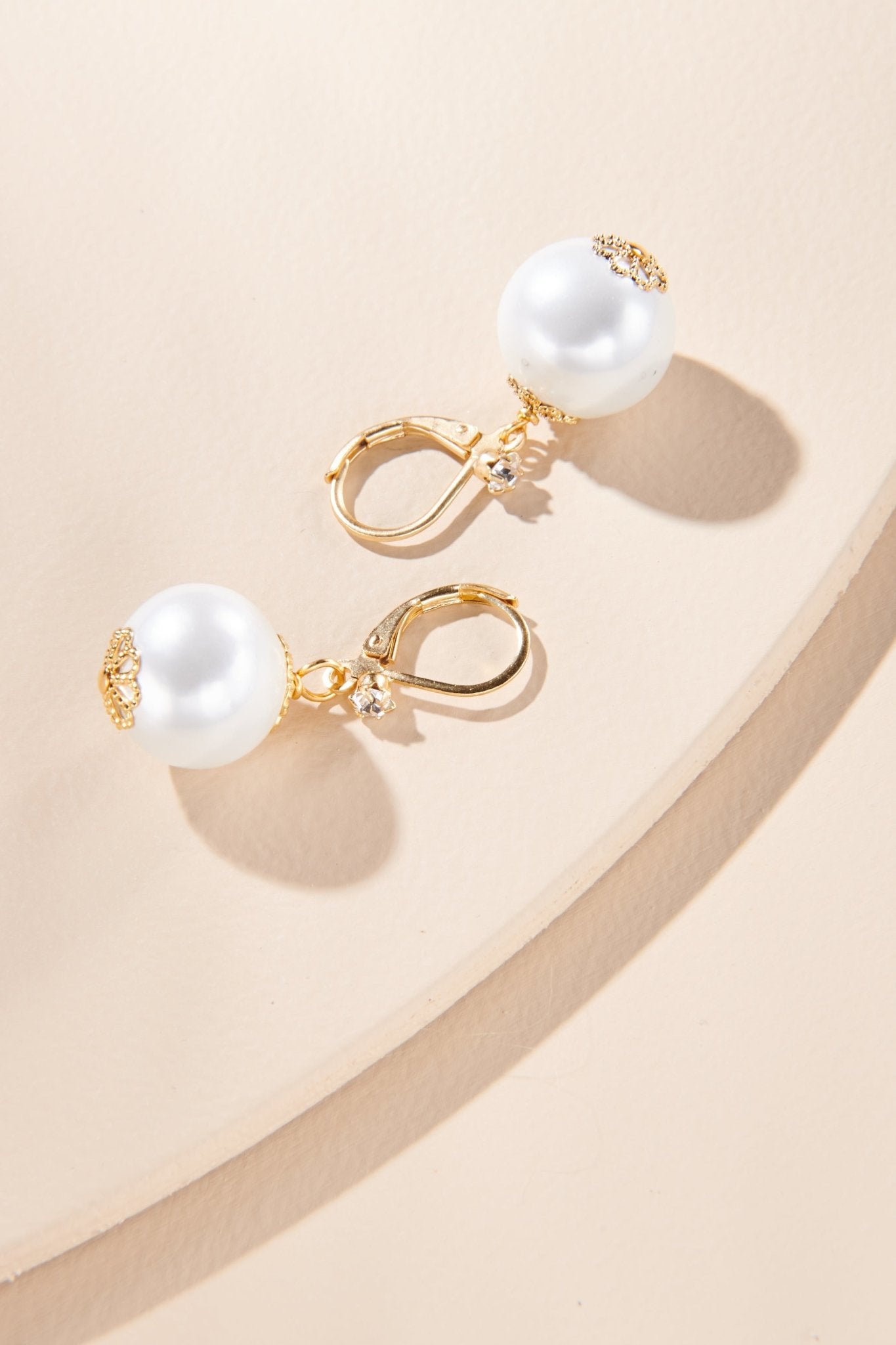 14mm Cotton Pearl Earrings - John Wind Maximal Art