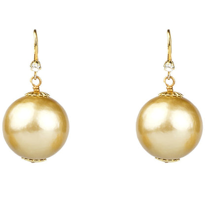 20mm Cotton Pearl Earrings - John Wind Maximal Art