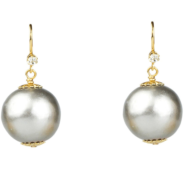 20mm Cotton Pearl Earrings - John Wind Maximal Art