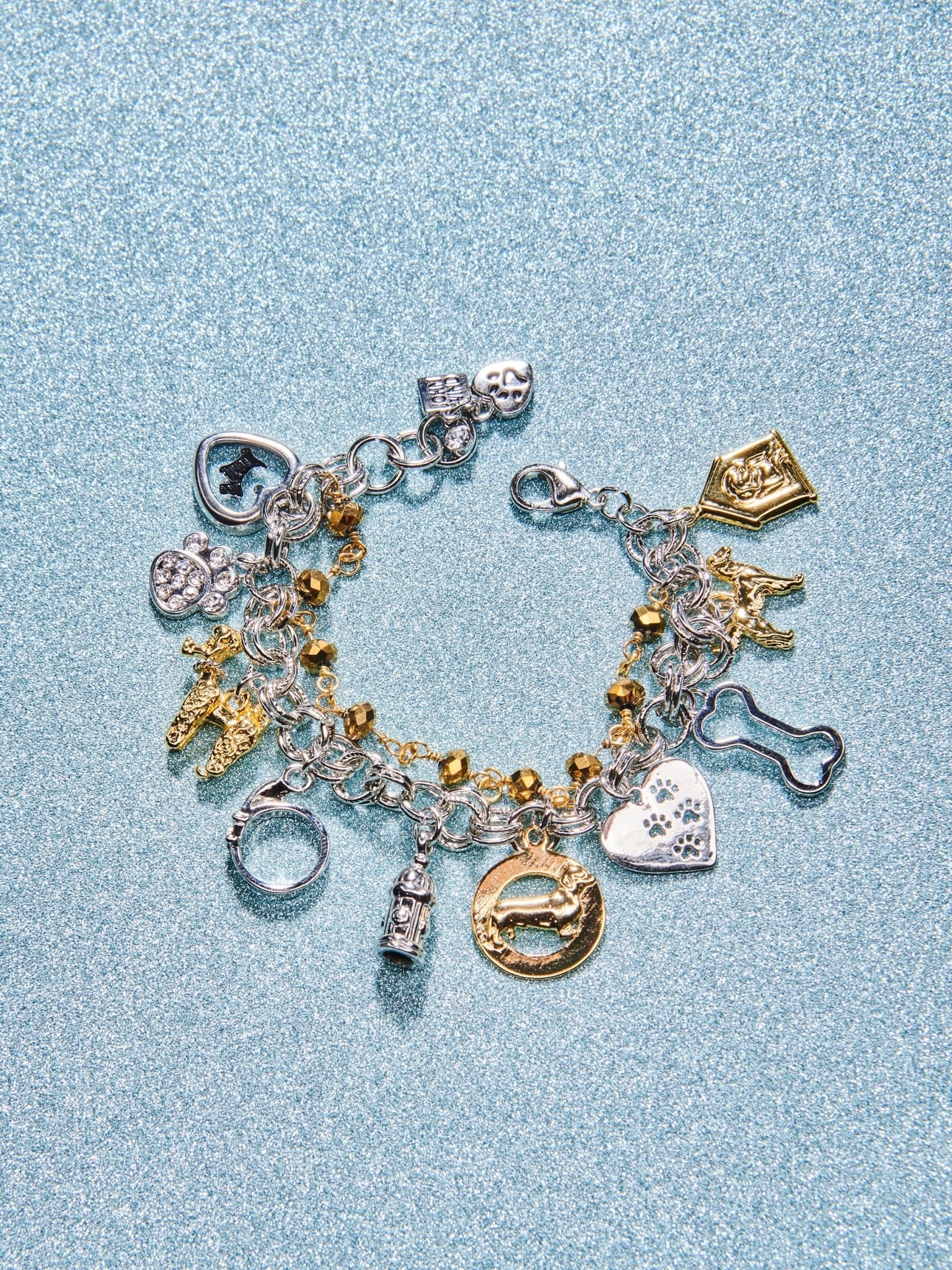 8.25" Women's Best Friend Charm Bracelet - John Wind Maximal Art