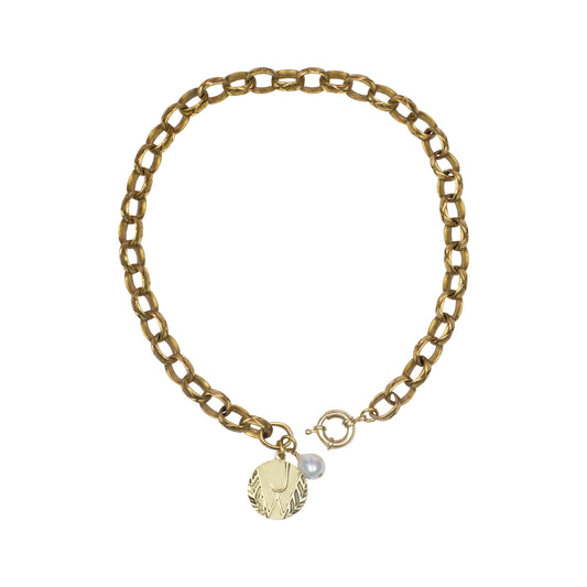 Quilted Chain Necklace