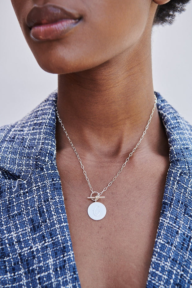 Bobbie Semi-Precious Initial Necklace - John Wind Maximal Art