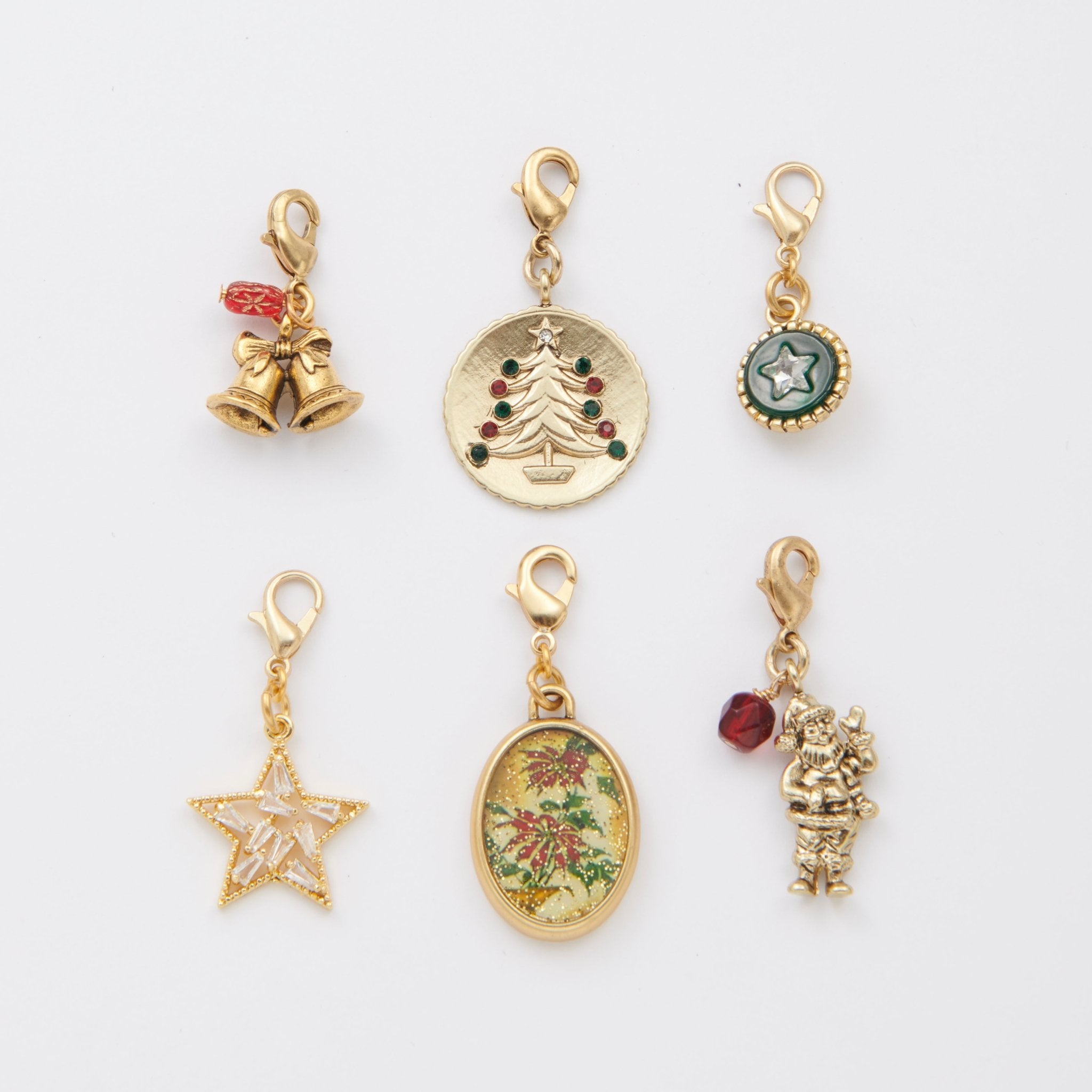 Christmas Cheer Charms, Set of 6 – John Wind Jewelry