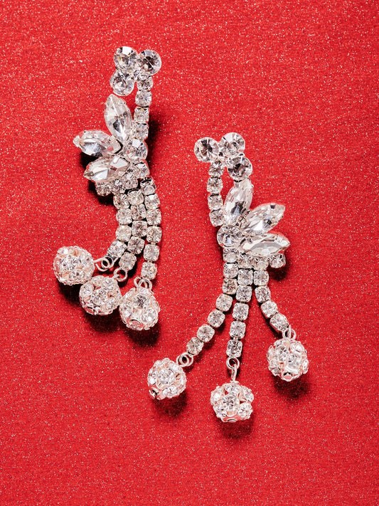 Crystal Chandlier Earrings - John Wind Maximal Art