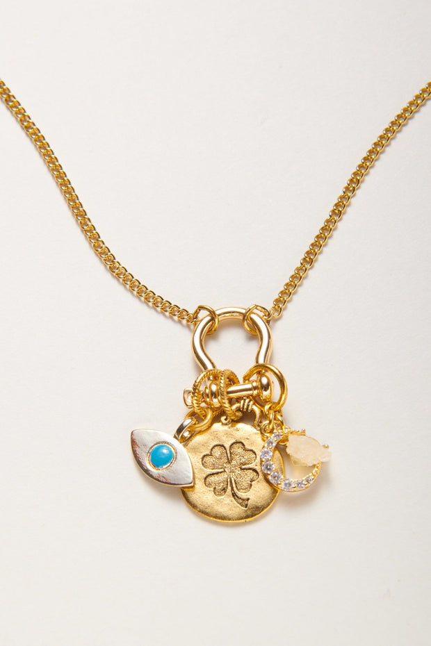30 Queen Bee Charm Holder Necklace – John Wind Jewelry