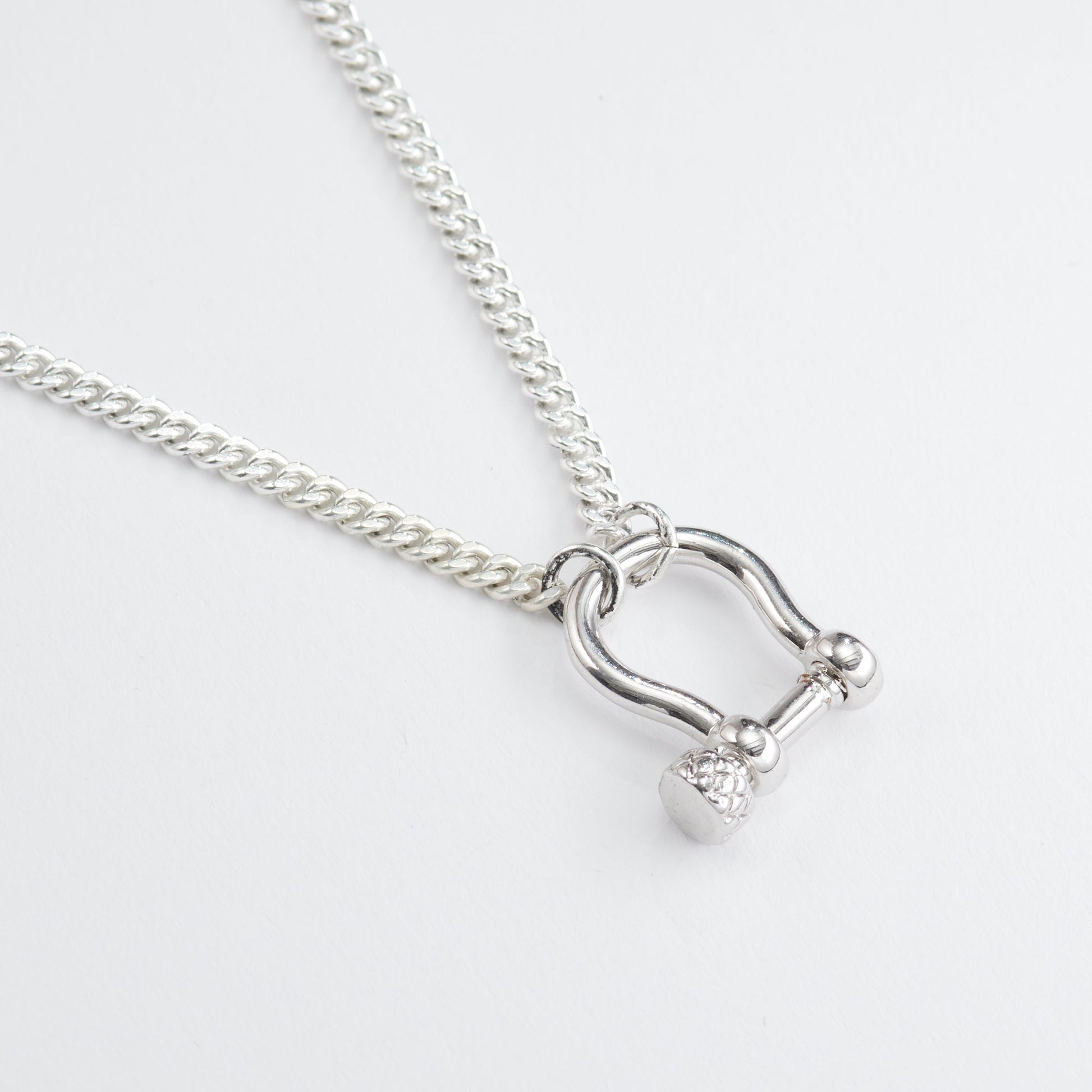 Horseshoe Shackle Necklaces - John Wind Jewelry