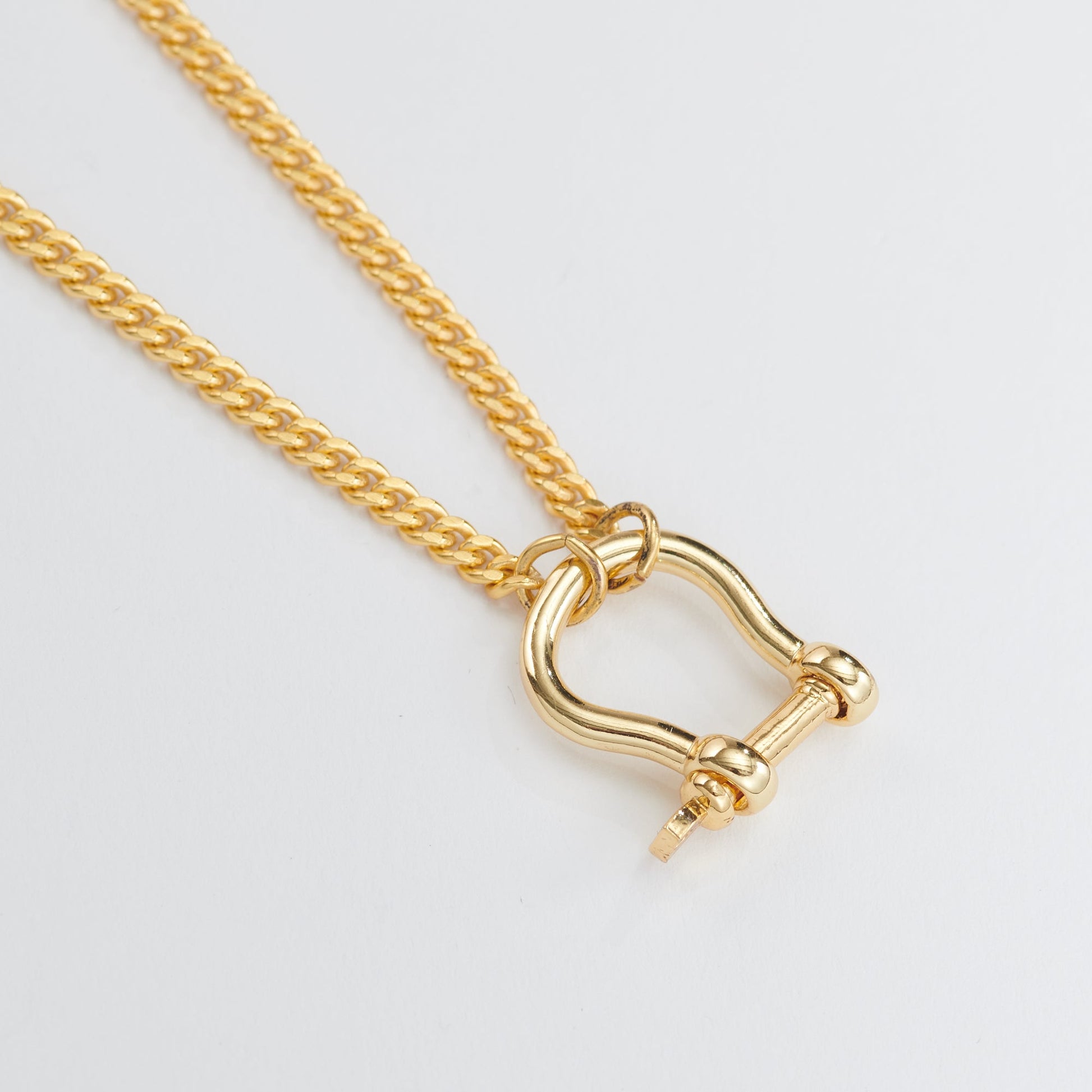 Horseshoe Shackle Necklaces - John Wind Jewelry