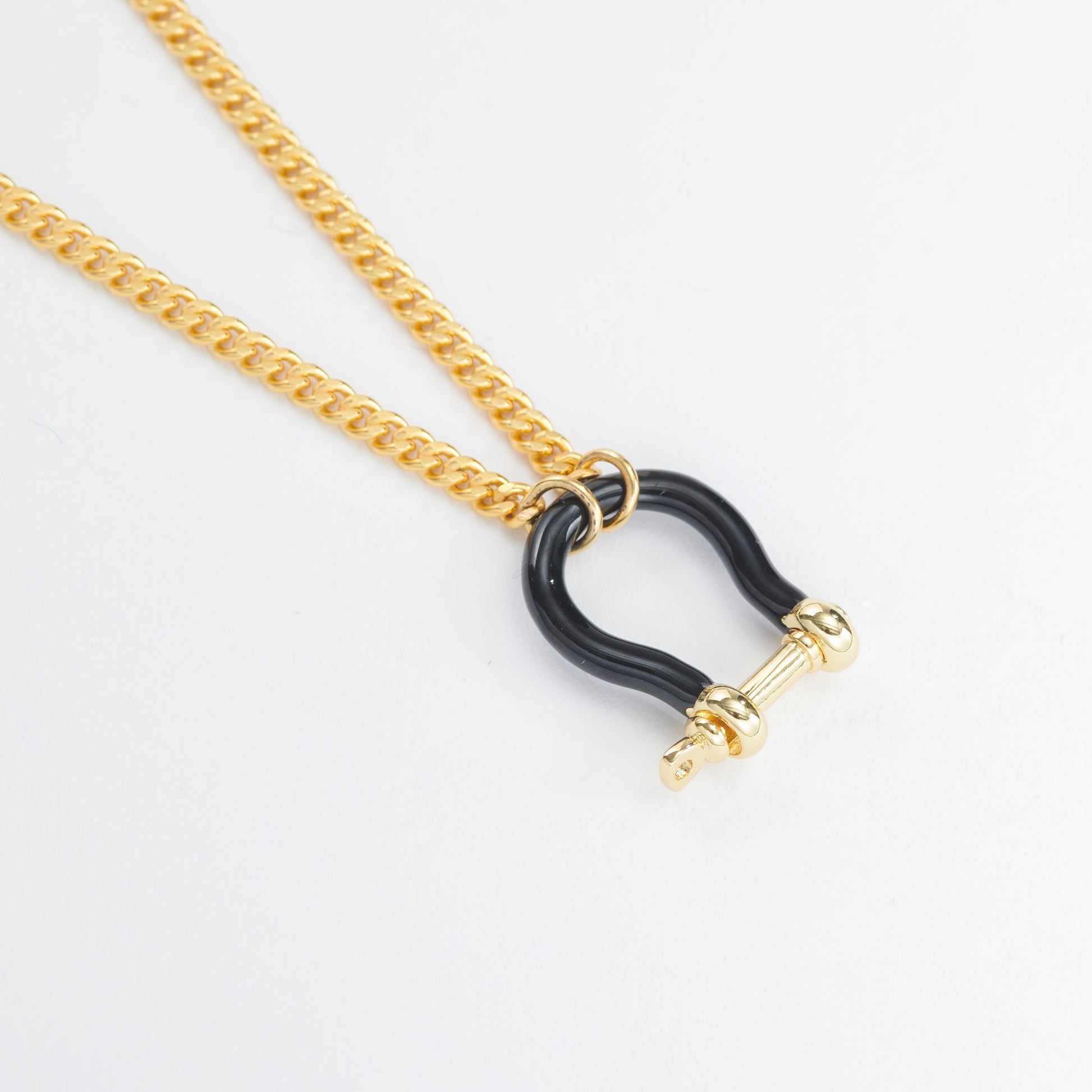 Horseshoe Shackle Necklaces - John Wind Jewelry