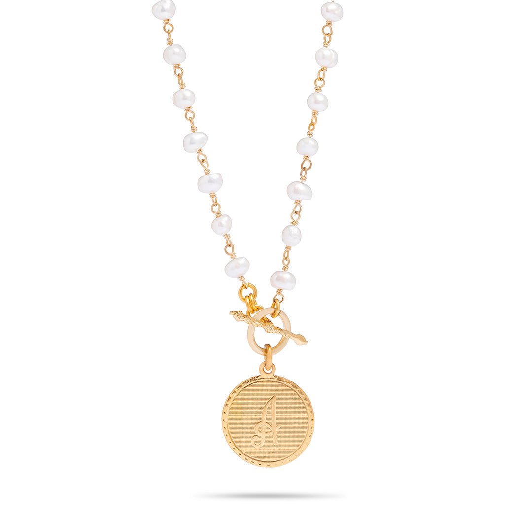 Signature Mini Flower Diamond Necklace 24K Gold Vermeil