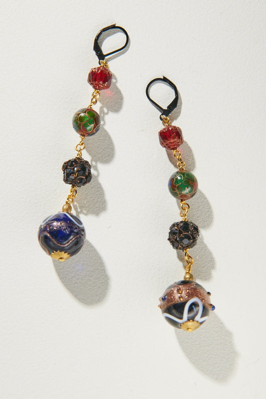 Mischief Night Bauble Earrings - John Wind Maximal Art