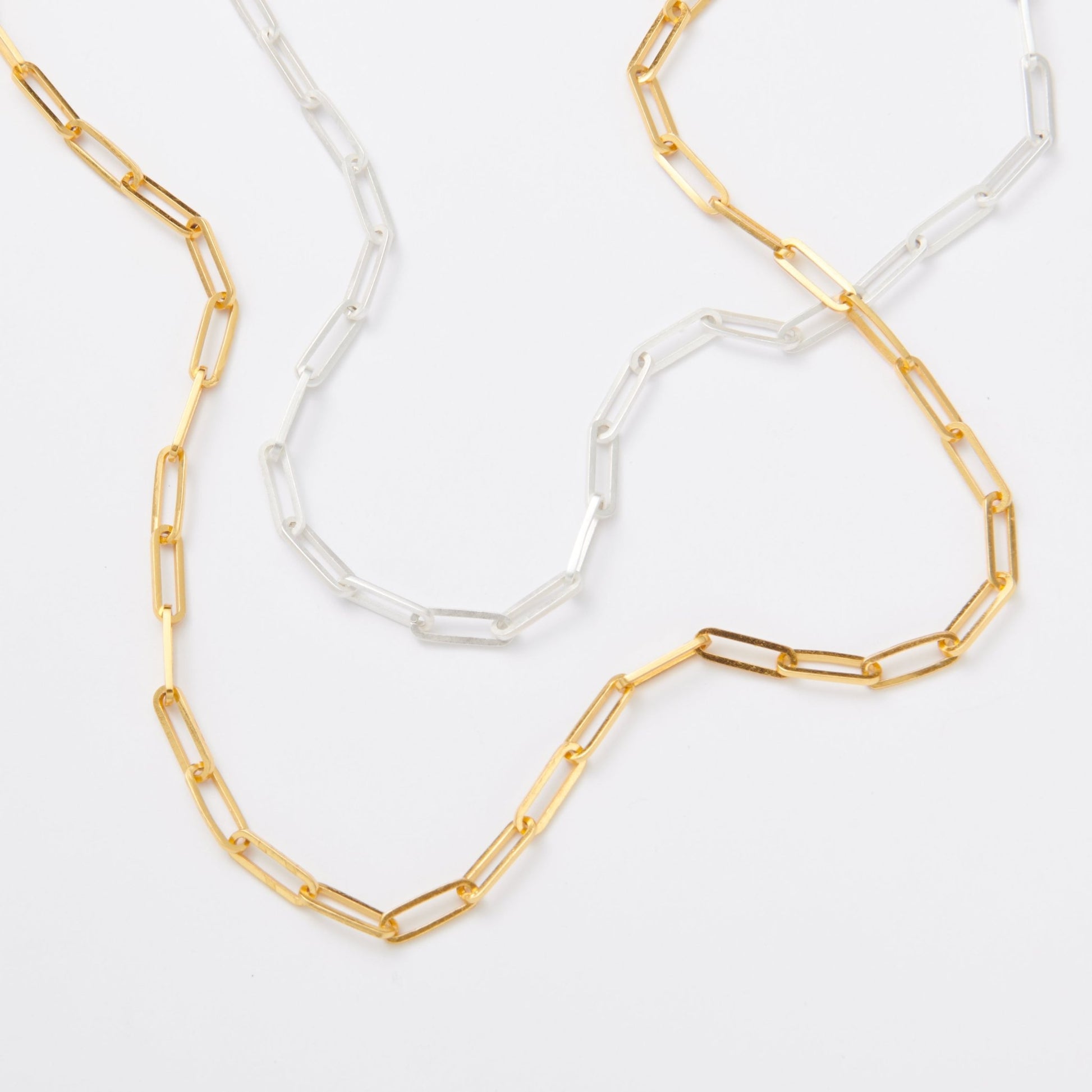 Paper Clip Necklace - John Wind Jewelry