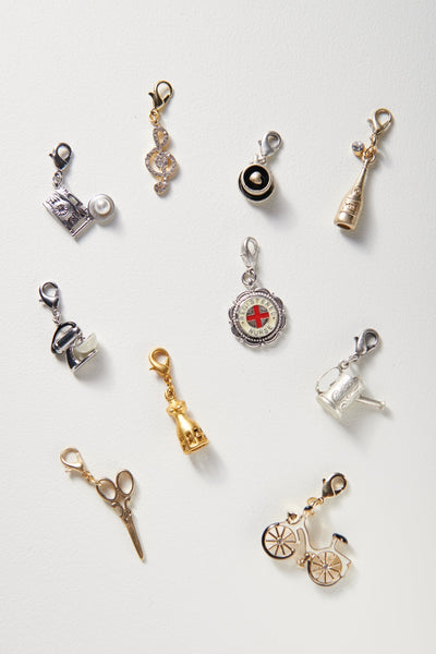 Crystal Initial Charms