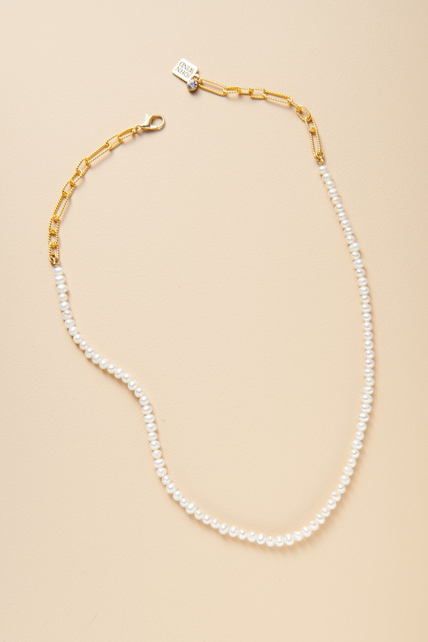 Petite Pearl Necklace - John Wind Maximal Art