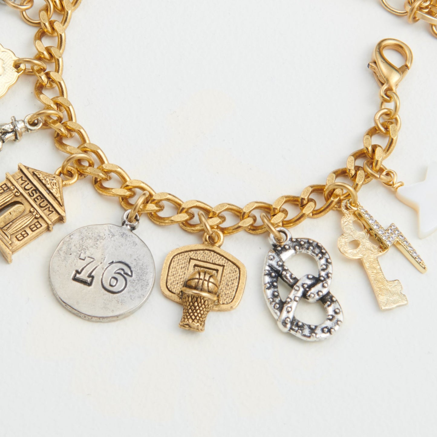 Philly Love Mini Charm Bracelet - John Wind Maximal Art