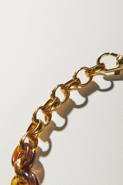 Woven Chain & Tortoise Necklace – John Wind Jewelry